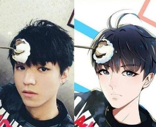 男明星动漫人物绘画,探寻男明星与经典动漫角色的跨界风采