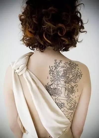 网红大腿纹身图片,潮流与个性的完美融合