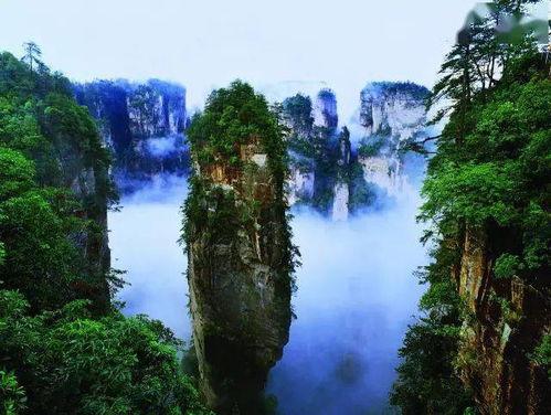 张家界网红摄影基地,光影交织的梦幻天堂