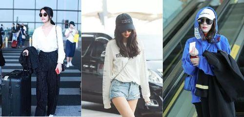 明星机场墨镜,机场墨镜演绎时尚态度